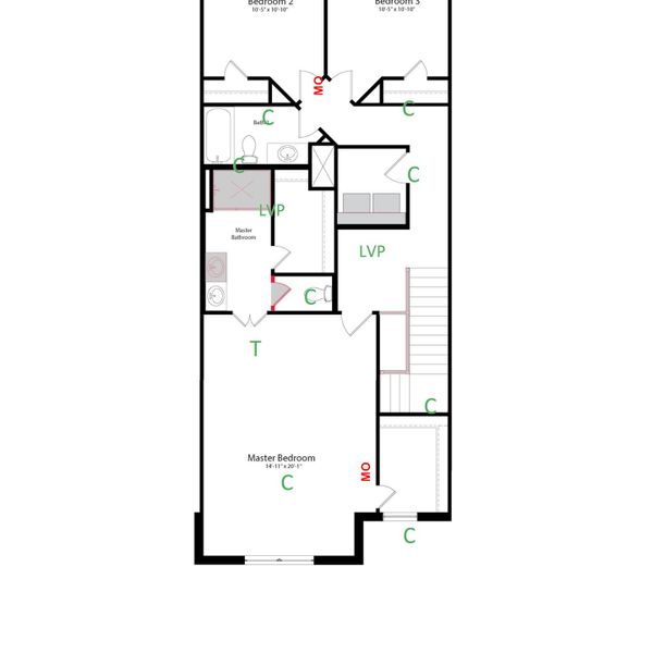W/S #82417 / BG #3: 2nd Floor
