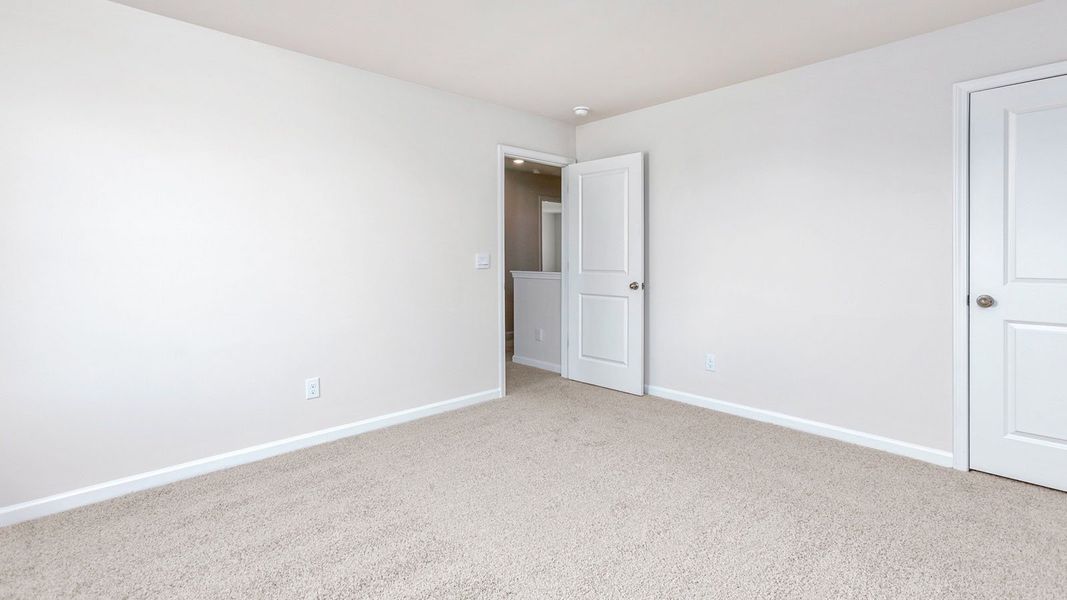 Spacious, unfurnished interior of a new home in Hudson Glen, Mocksville (Image 16). Spacious, unfurnished interior of a new home in Hudson Glen, Mocksville (Image 16).