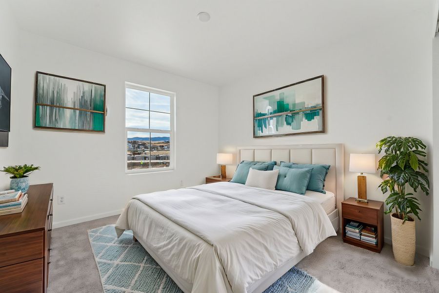 Furnished interior view inside a new home in Sky Ranch, Watkins (Image 4).