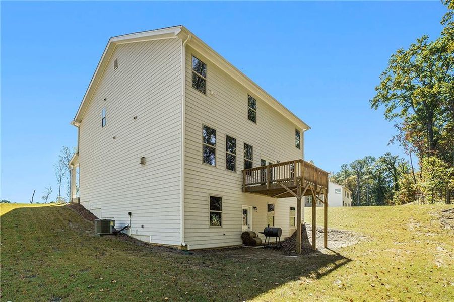 Exterior details and patio area of a home in Paces Estates, Lithia Springs (Image 4). Exterior details and patio area of a home in Paces Estates, Lithia Springs (Image 4).