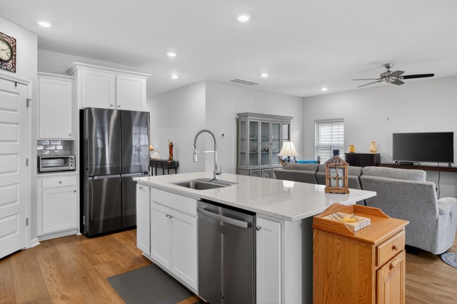 Furnished interior view inside a new home in Horizons at Summers Corner | 55+, Summerville (Image 8).