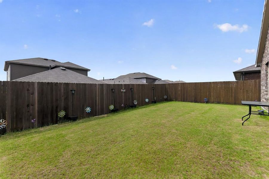 Exterior details and patio area of a home in , Crandall (Image 26). Exterior details and patio area of a home in , Crandall (Image 26).
