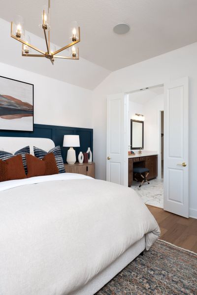 Representative furnished interior of a home built from the Mila by Tri Pointe Homes in The Meadows, Denton (Image 6). Representative furnished interior of a home built from the Mila by Tri Pointe Homes in The Meadows, Denton (Image 6).