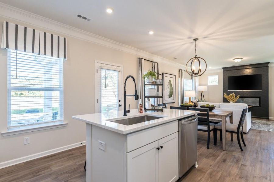 Furnished interior view inside a new home in Duncan Farm, Cartersville (Image 30).