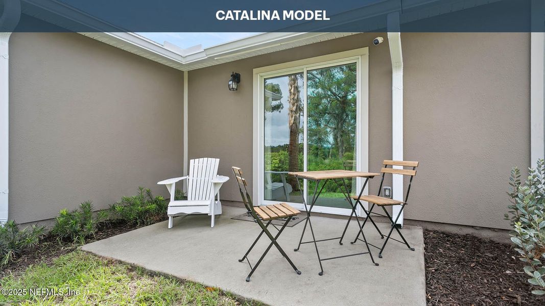 Exterior details and patio area of a home in Copes Landing, Jacksonville (Image 3). Exterior details and patio area of a home in Copes Landing, Jacksonville (Image 3).