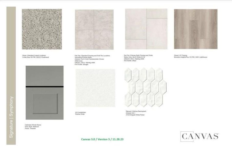 1704 Lorant Lane - Design Selections.  Home is under construction and selections are subject to change.