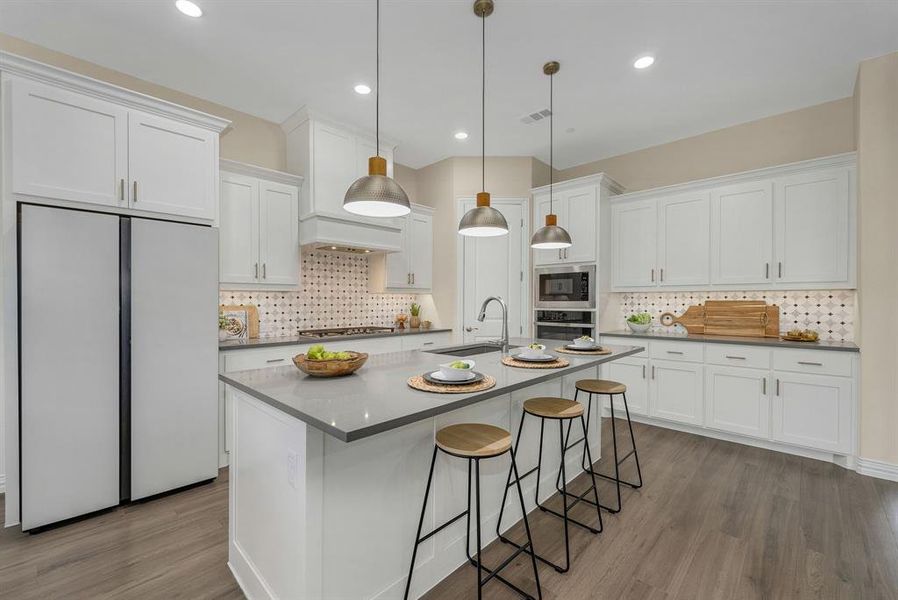 Furnished interior view inside a new home in Ladera Prosper, Prosper (Image 14).