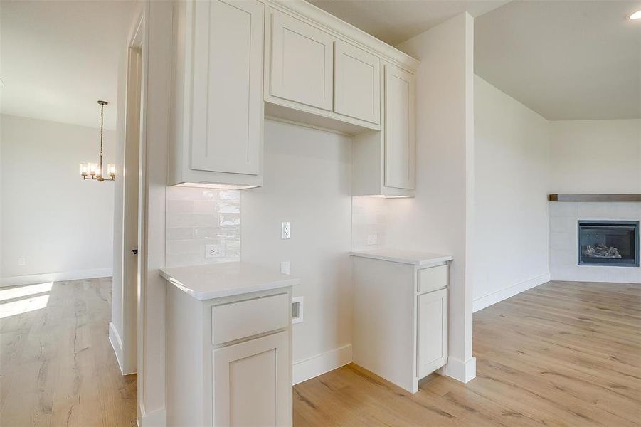 Furnished interior view inside a new home in Sweetgrass, Haslet (Image 11).
