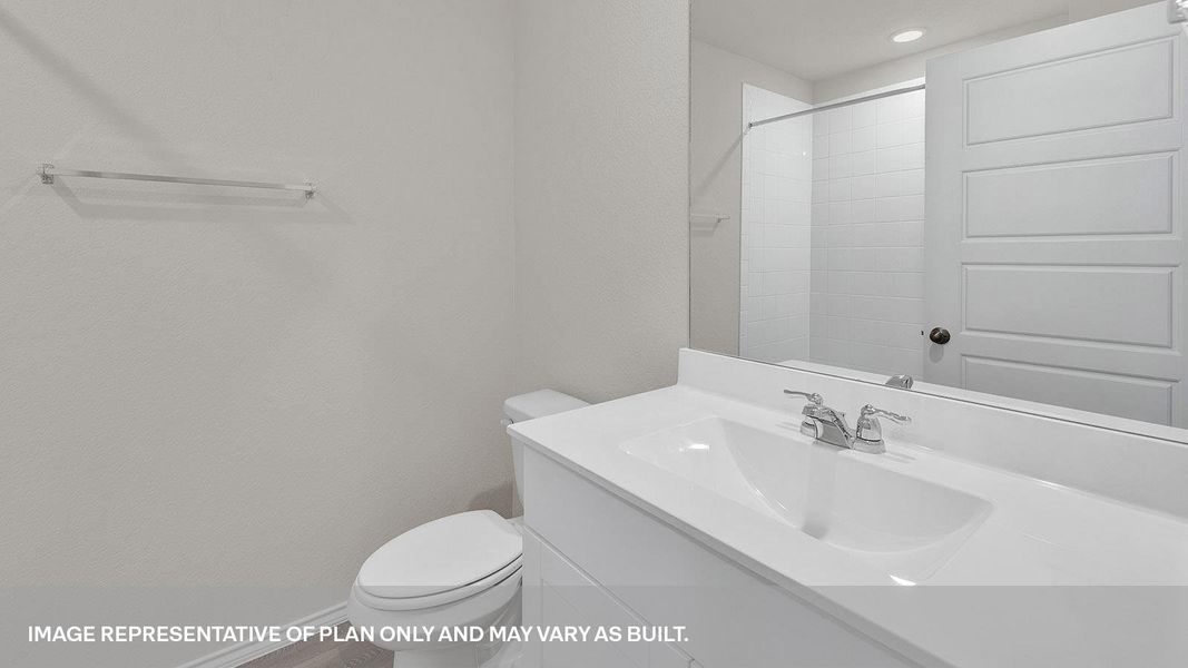 Furnished interior view inside a new home in Paramount, Kyle (Image 10). Furnished interior view inside a new home in Paramount, Kyle (Image 10).