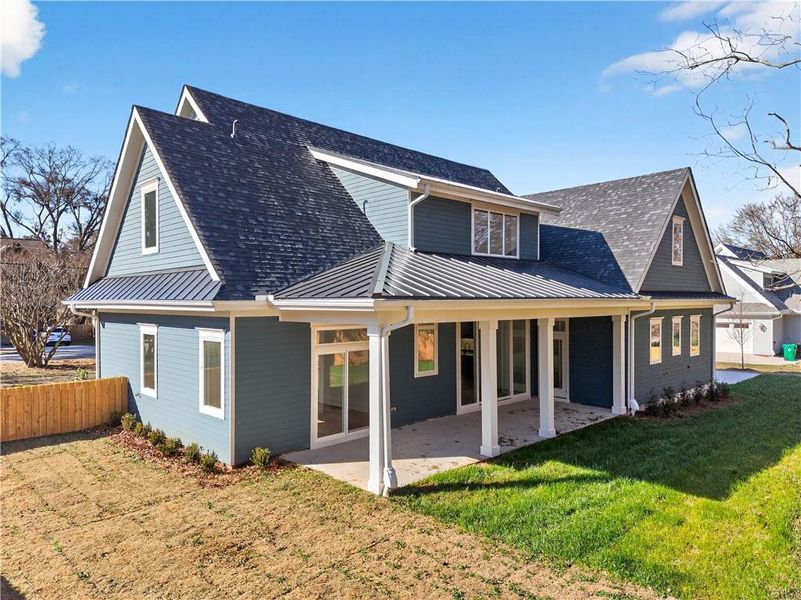 Exterior details and patio area of a home in , Clarkston (Image 26).