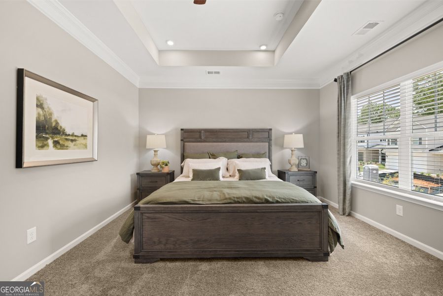 Furnished interior view inside a new home in Trellis Park, Hampton (Image 23).