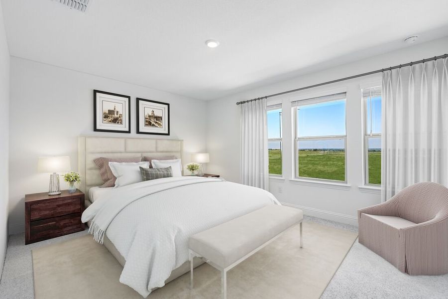 Furnished interior view inside a new home in Madero 50s, Fort Worth (Image 6).