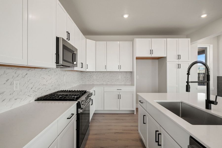 Furnished interior view inside a new home in Trumark Homes at Sterling Ranch, Littleton (Image 4).