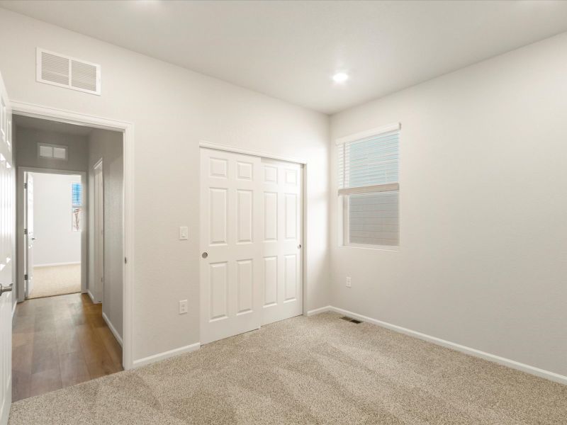 The Granby floorplan interior image taken at a Meritage Homes community in Windsor, CO.