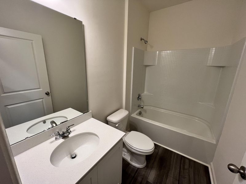 Furnished interior view inside a new home in Pender Woods at Cane Bay, Summerville (Image 2). Furnished interior view inside a new home in Pender Woods at Cane Bay, Summerville (Image 2).