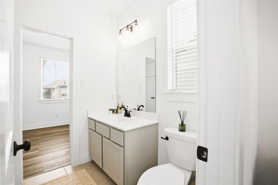 Furnished interior view inside a new home in , Cypress (Image 37).