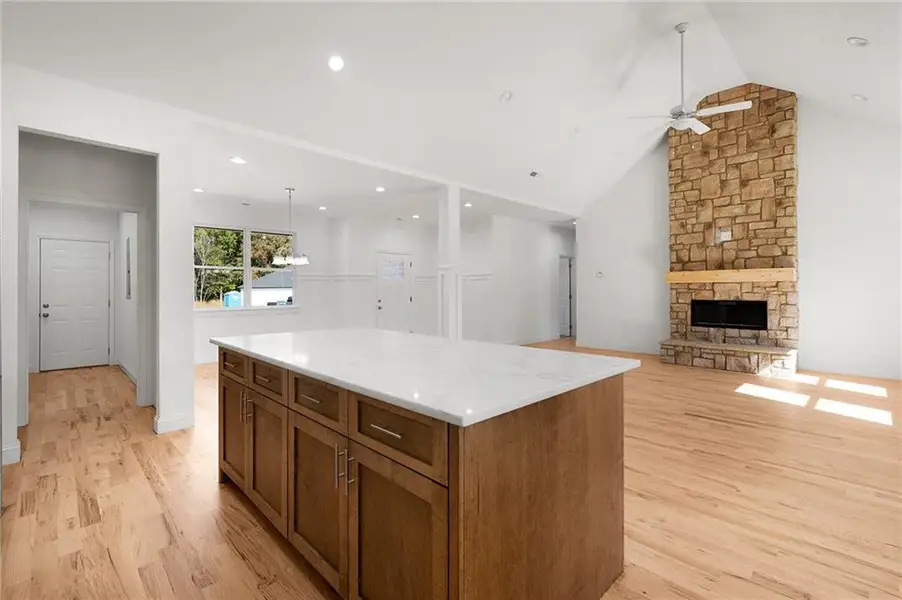 Furnished interior view inside a new home in , Calhoun (Image 5).