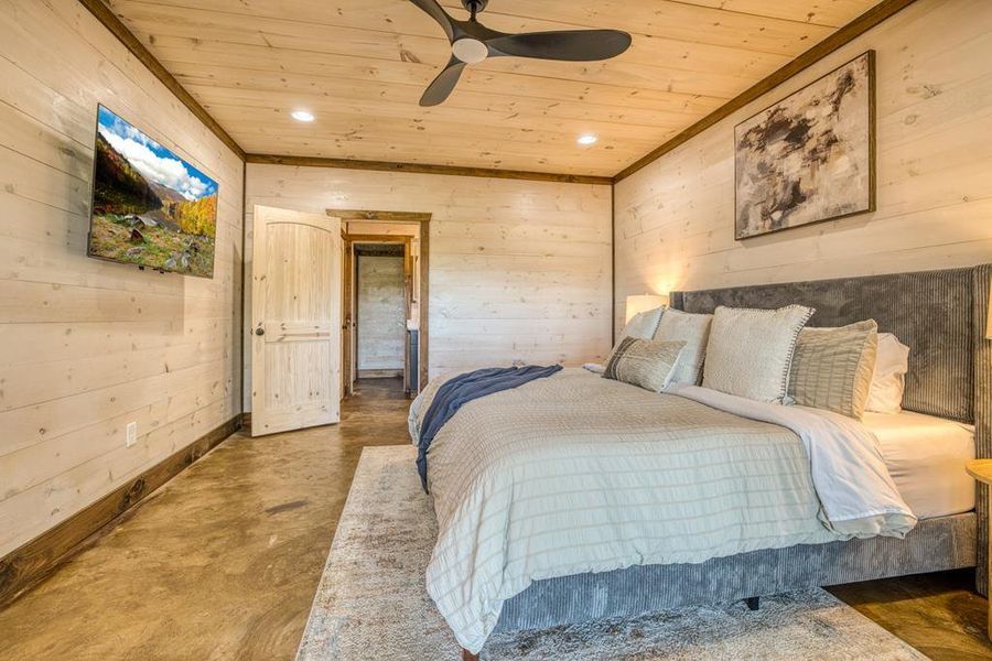 Furnished interior view inside a new home in , Mineral Bluff (Image 13).