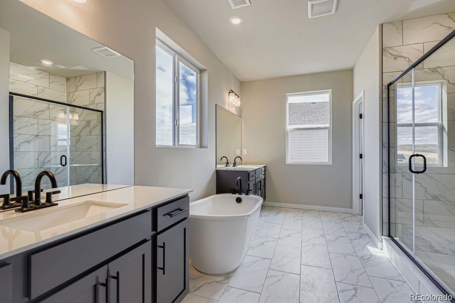 Yukon - Primary Bathroom - Picture not of actual home Yukon - Primary Bathroom - Picture not of actual home