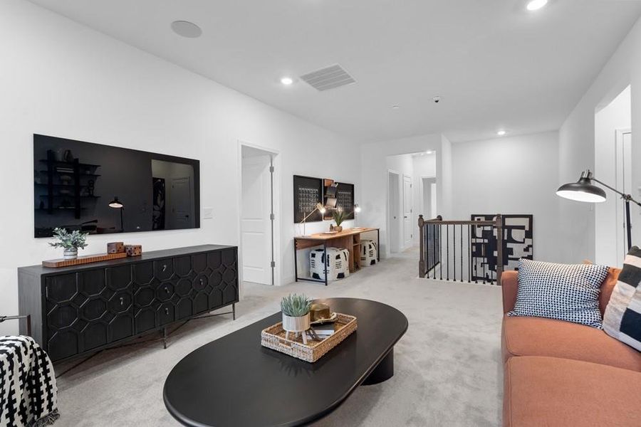 Furnished interior view inside a new home in Auburn Glen, Dacula (Image 8).