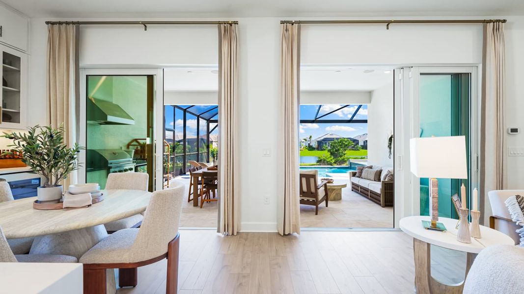 Representative furnished interior of a home built from the Lazio II by Taylor Morrison in Astor Creek Golf and Country Club, Port St. Lucie (Image 25).