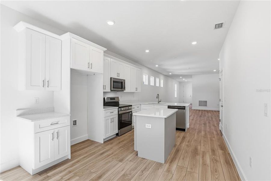 Furnished interior view inside a new home in , Sanford (Image 6).