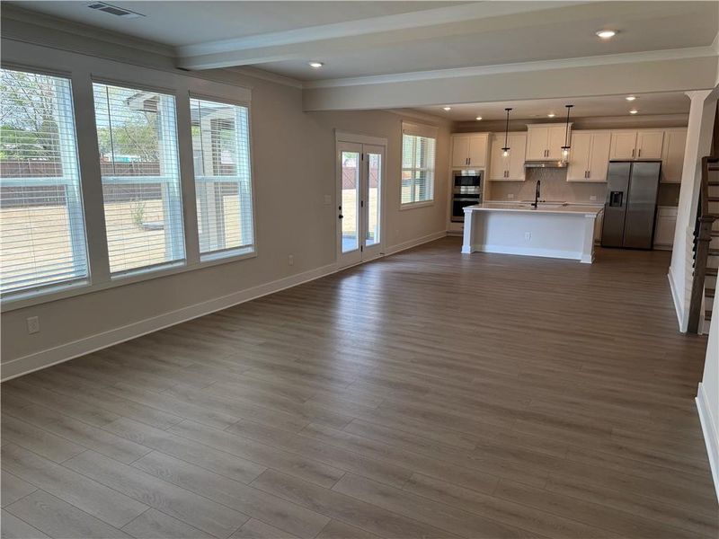 Spacious, unfurnished interior of a new home in Pinecrest Ridge, Dacula (Image 49).