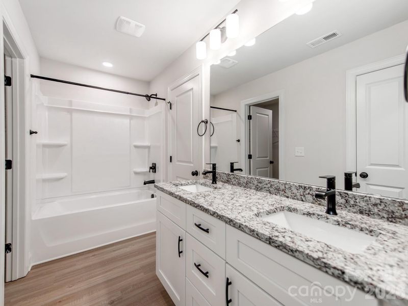 Furnished interior view inside a new home in , Monroe (Image 5).