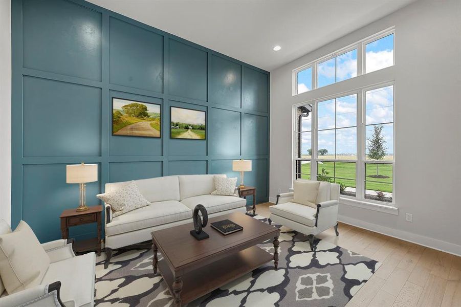 Furnished interior view inside a new home in Lakeridge Estates - 1 Acre Lots, Lorena (Image 9).