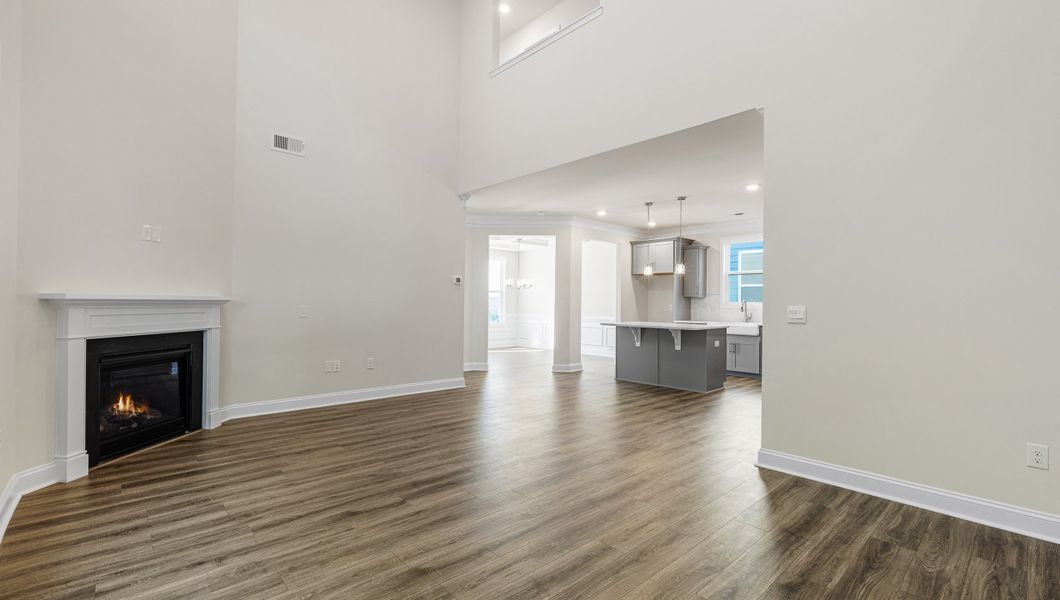 Spacious, unfurnished interior of a new home in Adams Glen, Greenville (Image 29). Spacious, unfurnished interior of a new home in Adams Glen, Greenville (Image 29).