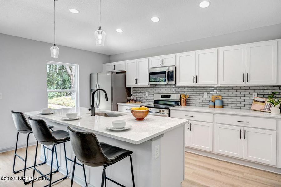 Furnished interior view inside a new home in , East Palatka (Image 11).