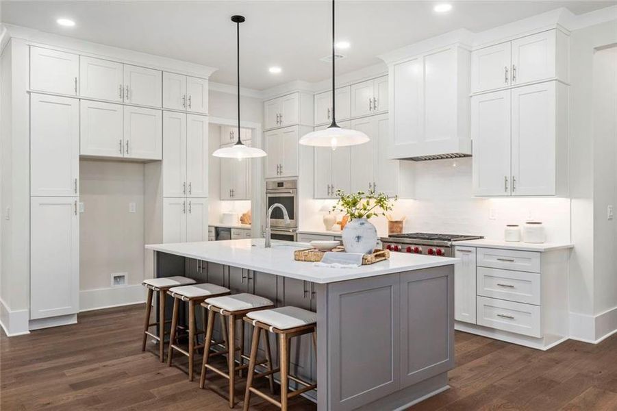 Furnished interior view inside a new home in , Atlanta (Image 13).