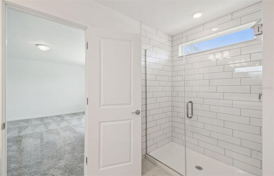 Owner's Walk-In Shower