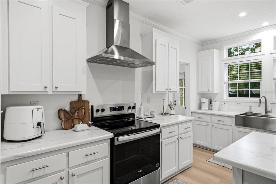 Furnished interior view inside a new home in , Webster (Image 39).