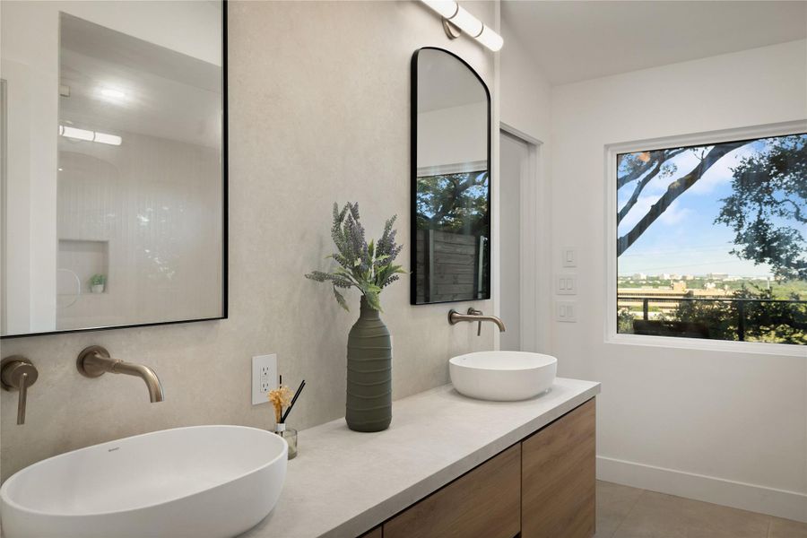 Furnished interior view inside a new home in , Austin (Image 22). Furnished interior view inside a new home in , Austin (Image 22).