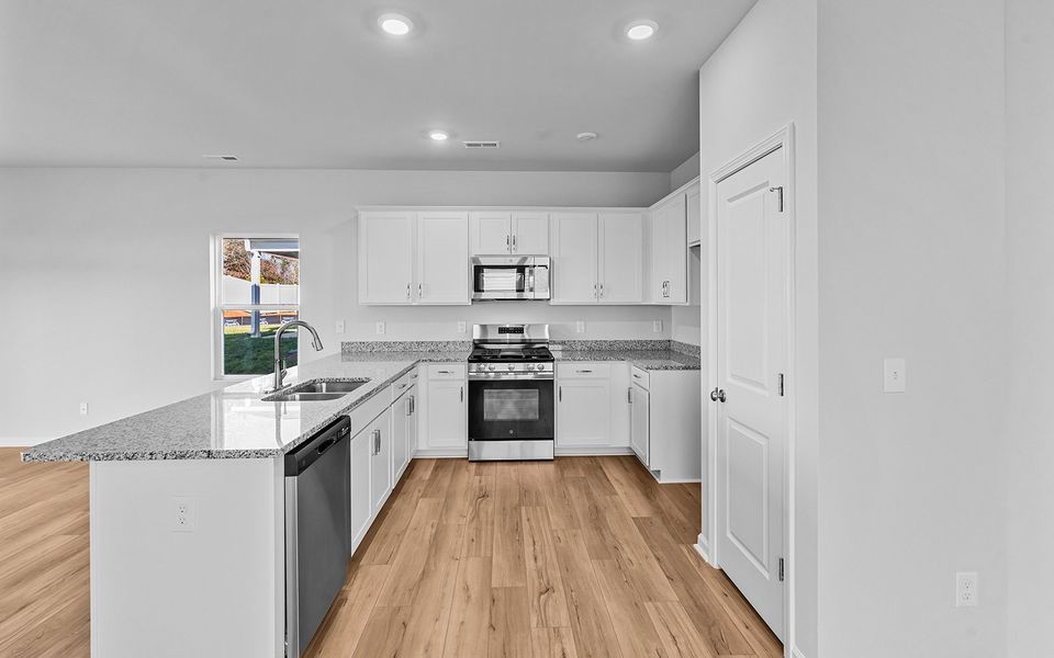 Furnished interior view inside a new home in Hanes Lake, Winston-Salem (Image 6).