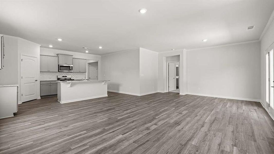Spacious, unfurnished interior of a new home in , Atlanta (Image 19). Spacious, unfurnished interior of a new home in , Atlanta (Image 19).