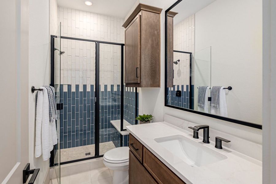 Representative furnished interior of a home built from the Hawthorne by Landon Homes in Lexington Frisco, Frisco (Image 33). Representative furnished interior of a home built from the Hawthorne by Landon Homes in Lexington Frisco, Frisco (Image 33).