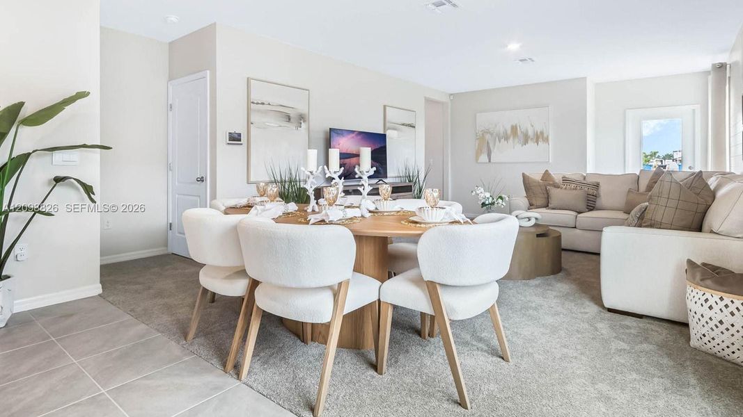 Furnished interior view inside a new home in Cascades, Davenport (Image 18).
