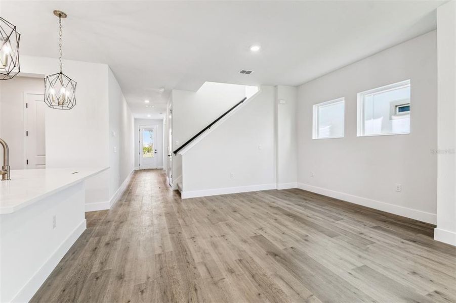 Spacious, unfurnished interior of a new home in Waterset Tradition Series, Apollo Beach (Image 22).