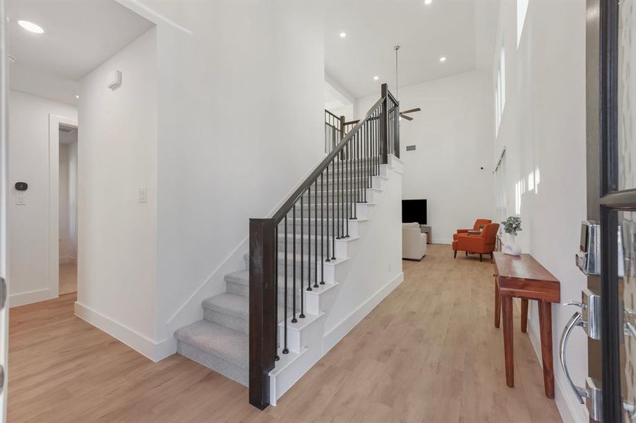 Furnished interior view inside a new home in Pecan Square, Northlake (Image 6).