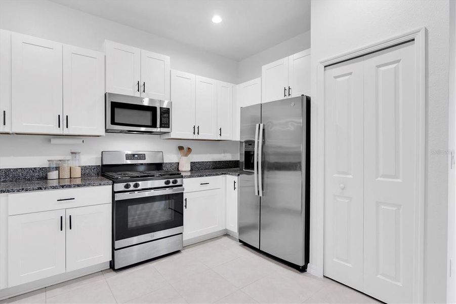 Furnished interior view inside a new home in , New Port Richey (Image 2).