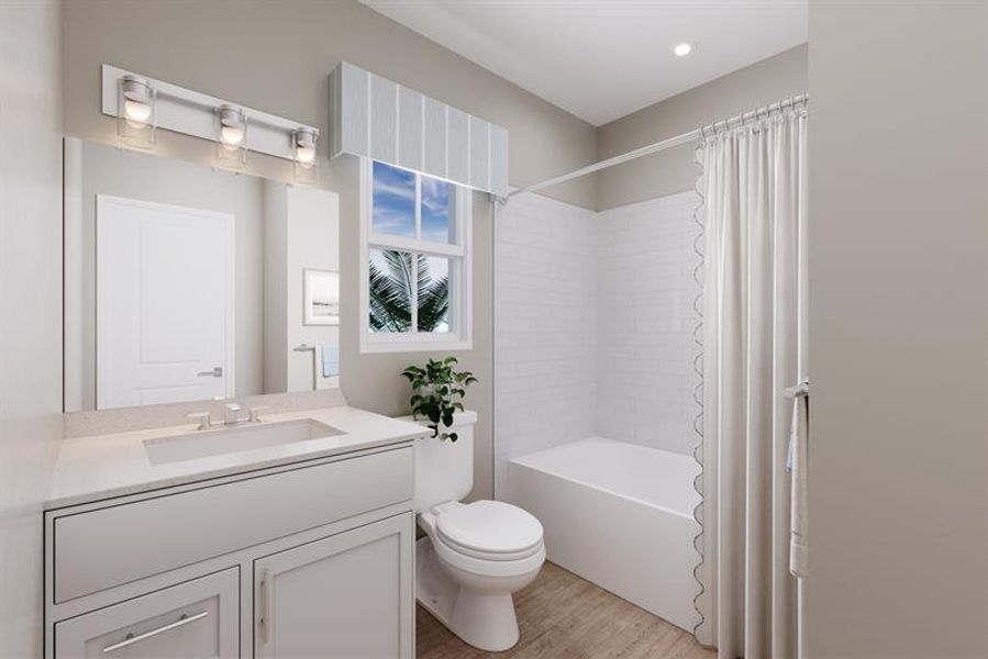 Representative furnished interior of a home built from the Heritage Bay by Ryan Homes in Malabar Springs, Palm Bay (Image 5).