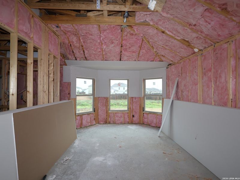 In-progress construction of a new home in Winding Brook, San Antonio, TX (Image 18).