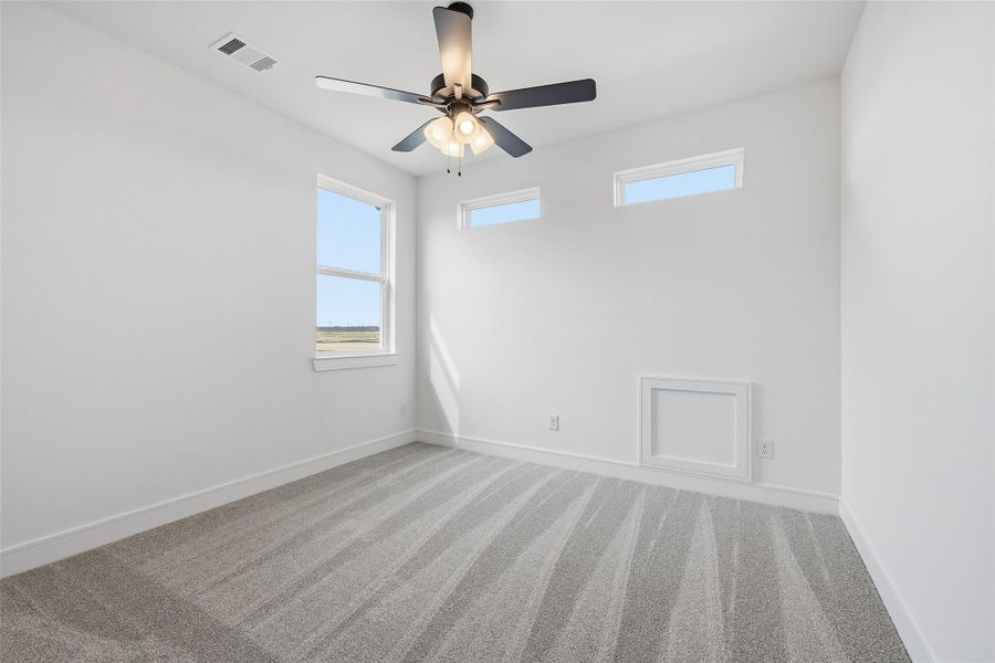 Spacious, unfurnished interior of a new home in Bridgeland Central, Cypress (Image 34).