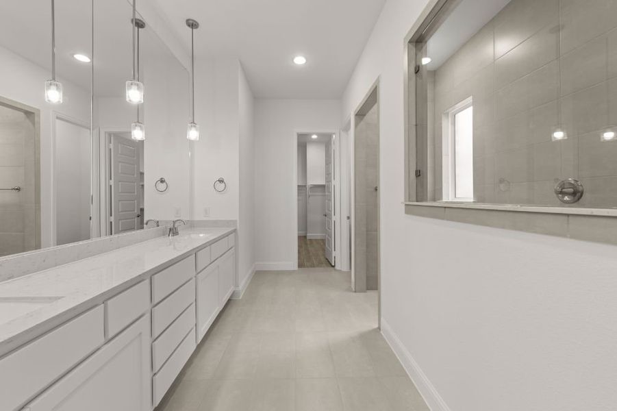 Representative furnished interior of a home built from the Grayson by UnionMain Homes in Cambridge Crossing, Celina (Image 15).