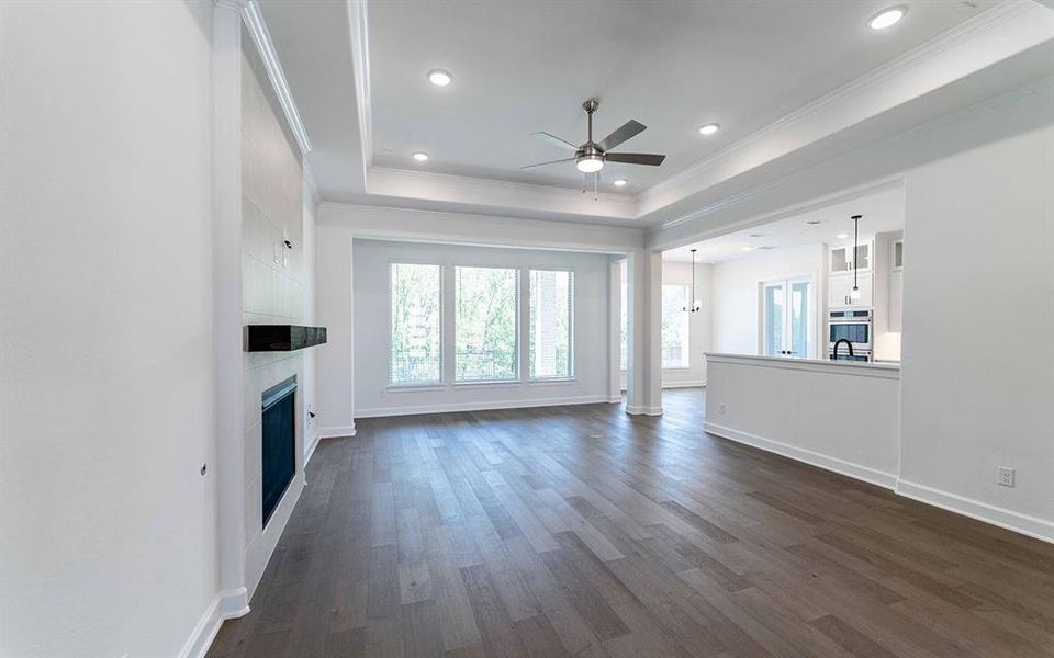 Spacious, unfurnished interior of a new home in Inspiration, Lucas (Image 16). Spacious, unfurnished interior of a new home in Inspiration, Lucas (Image 16).