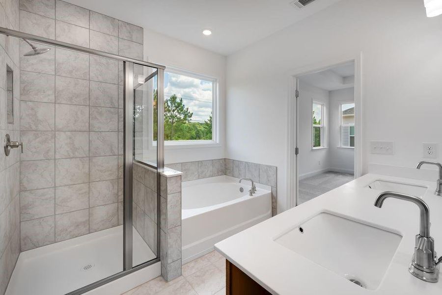 Furnished interior view inside a new home in Auburn Glen, Dacula (Image 4).