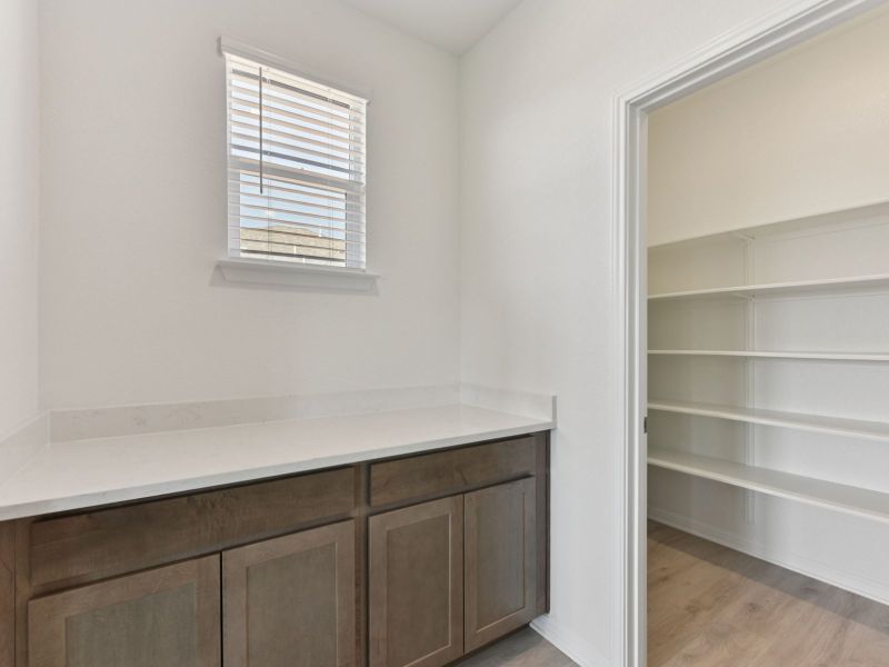 Furnished interior view inside a new home in Prairie Winds - Executive Collection, Hutto (Image 3).