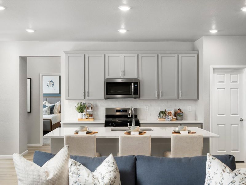 The Granby image modeled at a Meritage Homes community in Falcon, CO